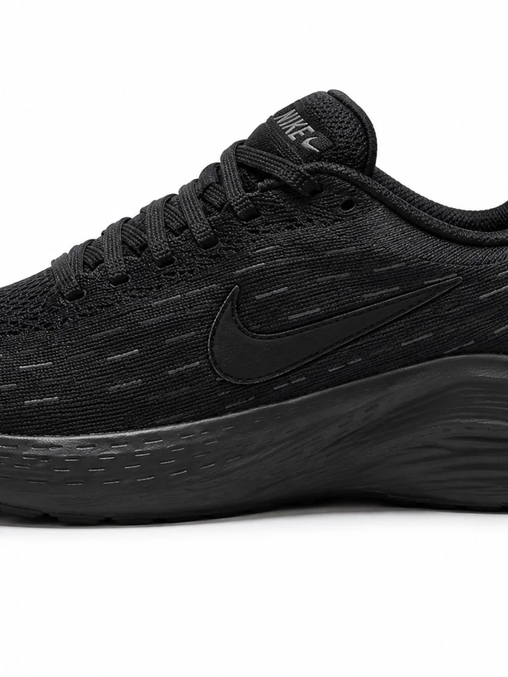 Nike Unisex's Black Comfort Cushion Running Shoes